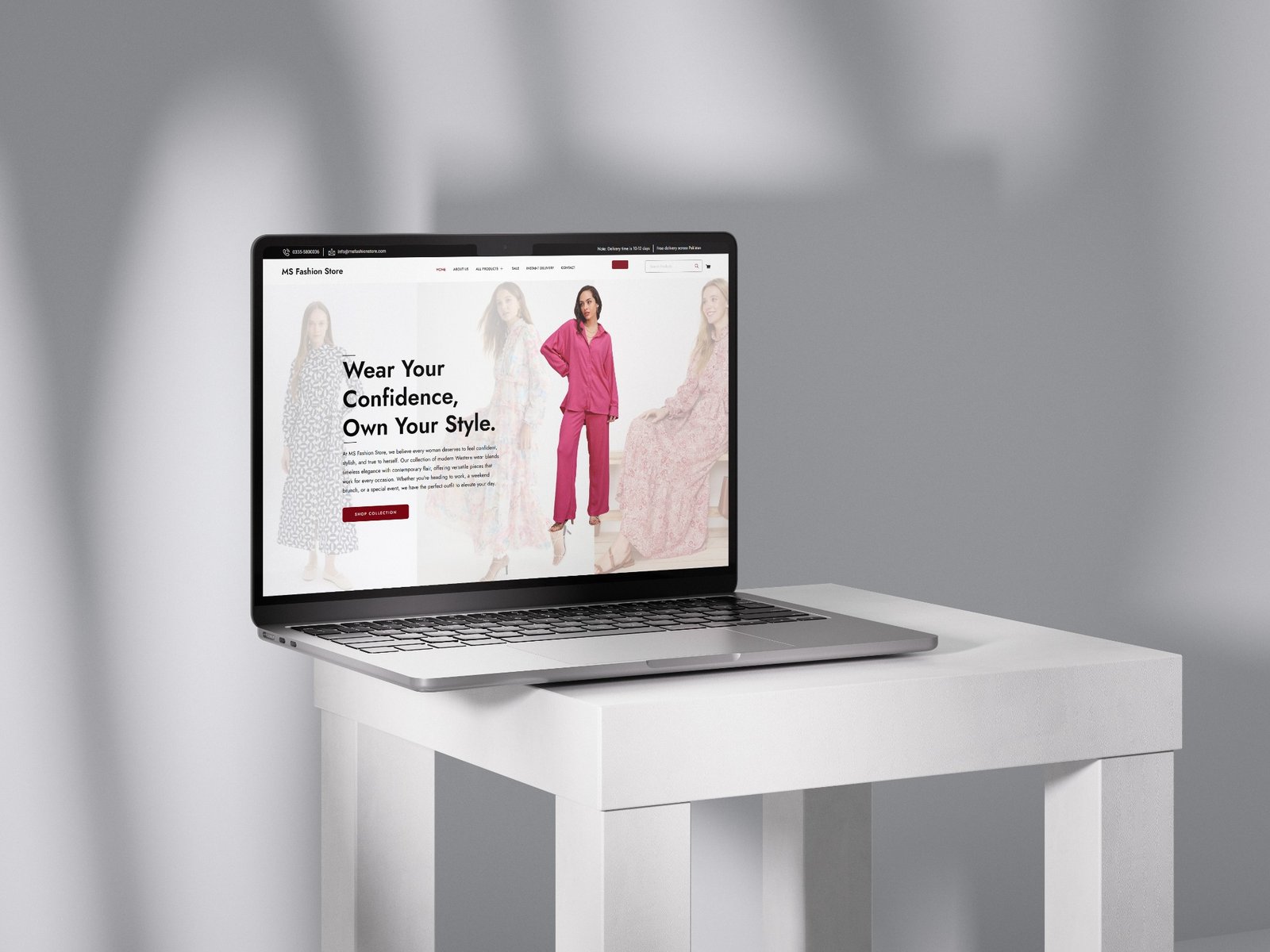 MS Fashion Store portfolio visual 4