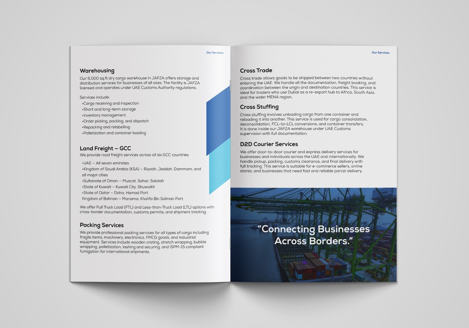 Safelife Logistics & Cargo portfolio visual 5
